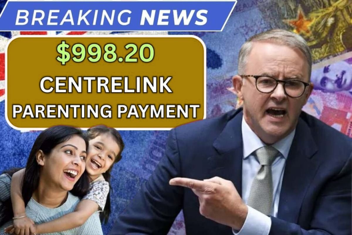 $998.20 Centrelink Parenting Payment September 2025